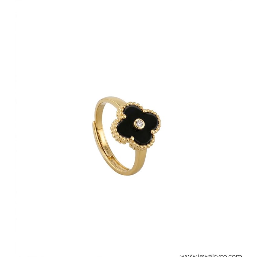 Anillo Ajustable de Plata de Ley con...