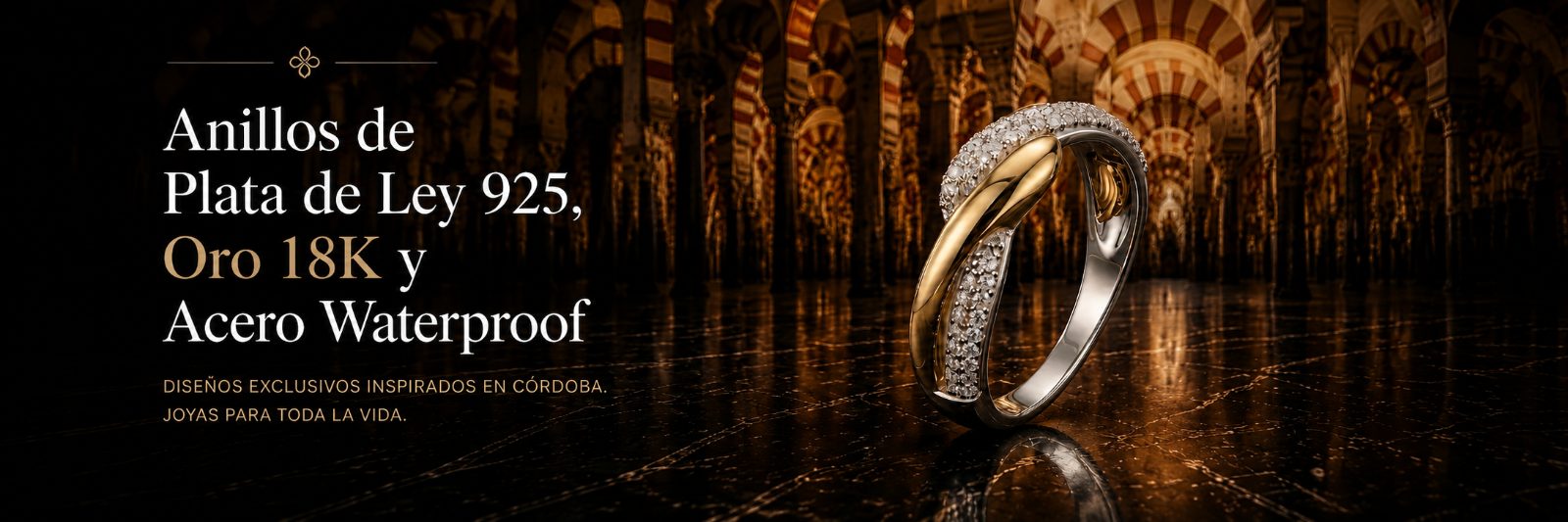 Anillos de plata de ley 925, oro 18k y acero waterproof — Babu Joyas Córdoba